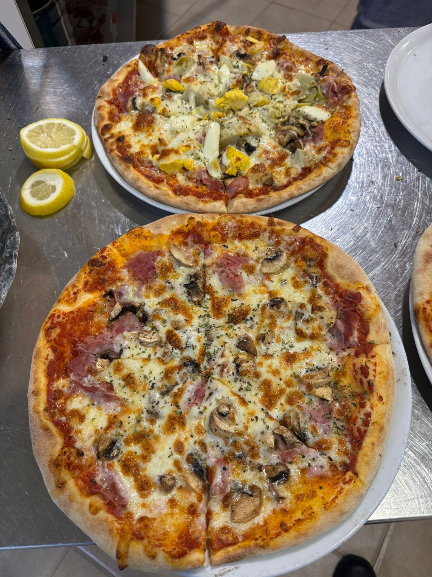 Pizzas at La Plazza II
