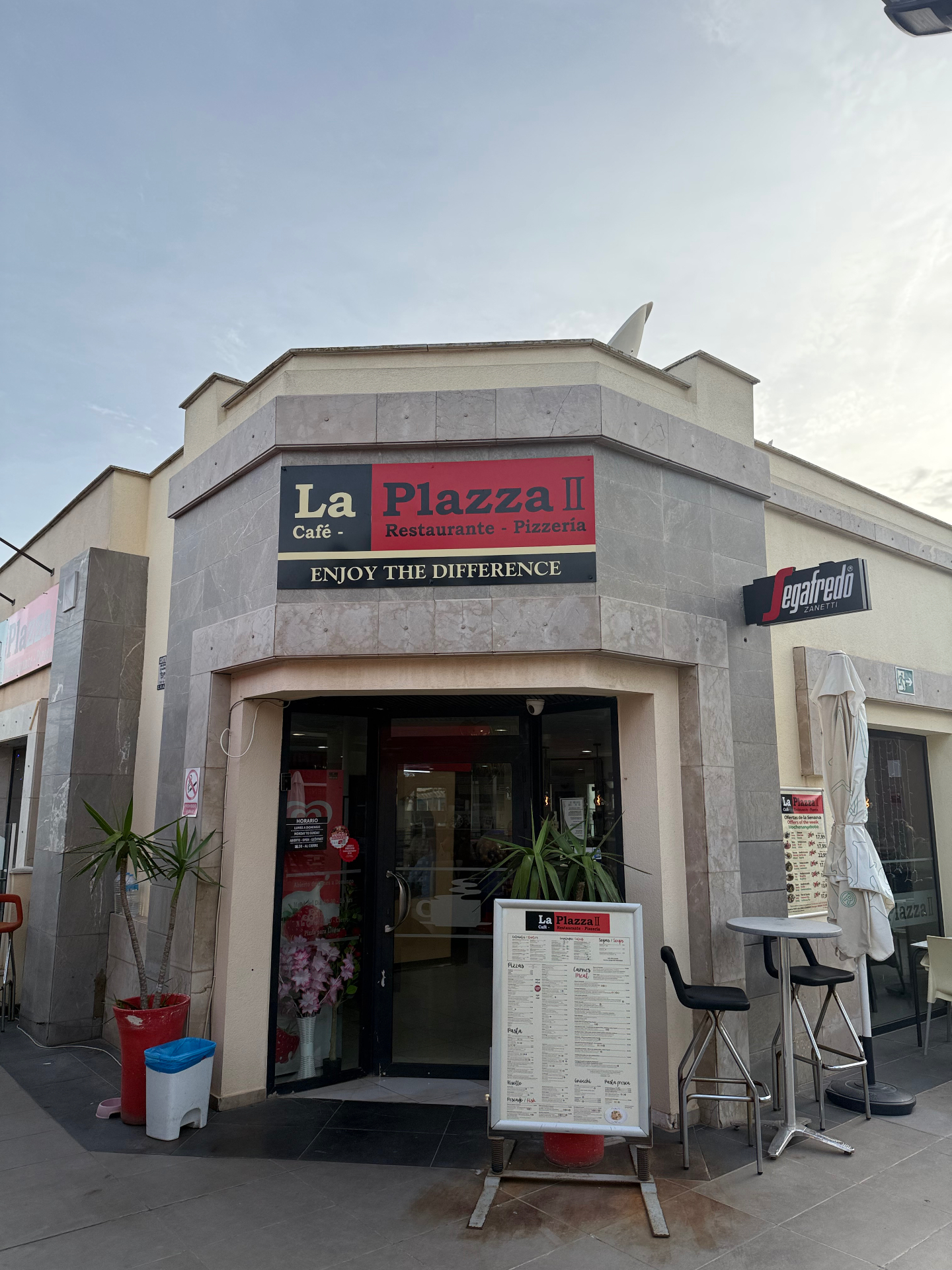 La Plazza II storefront in Punta Prima